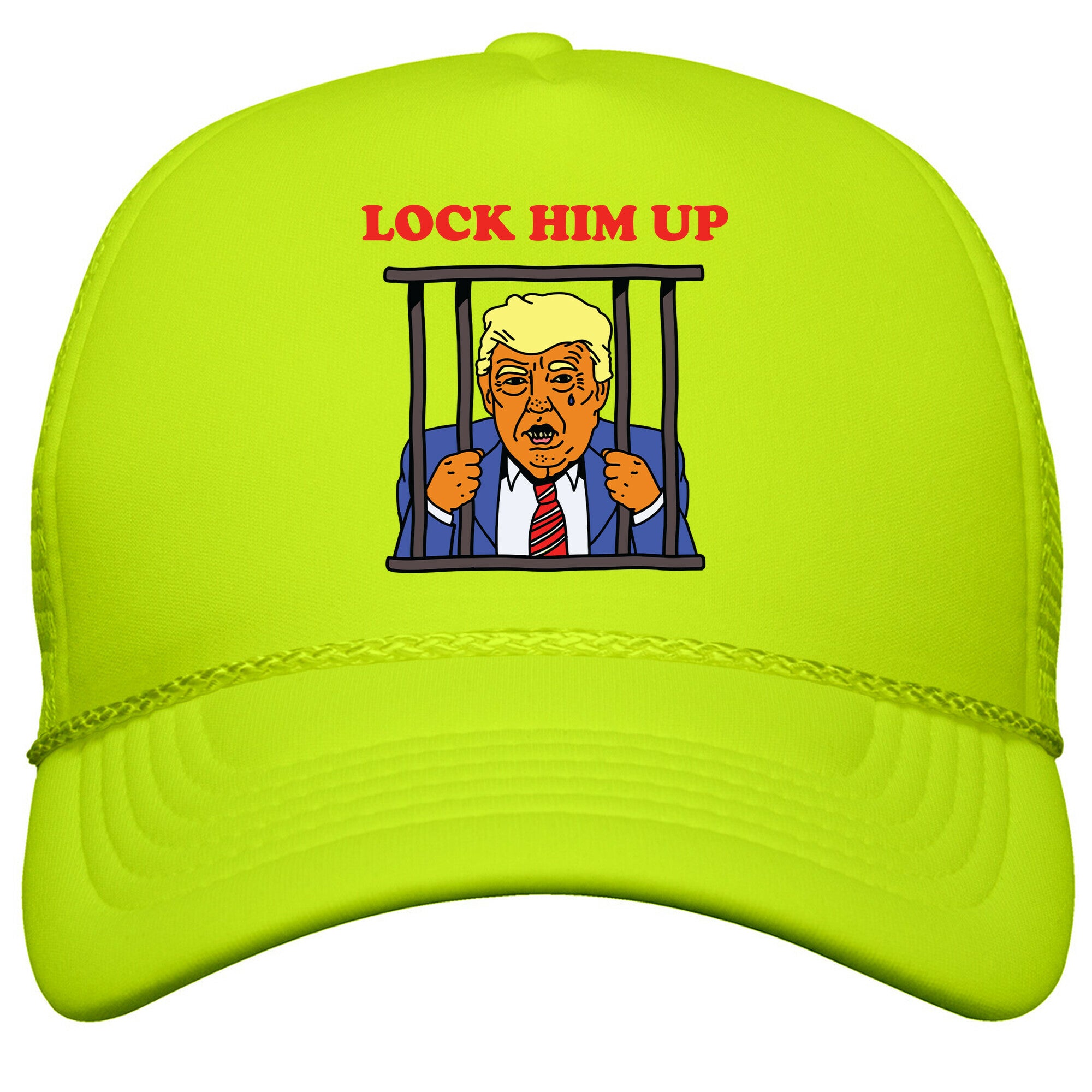 Lock Him Up Snapback Trucker Hat