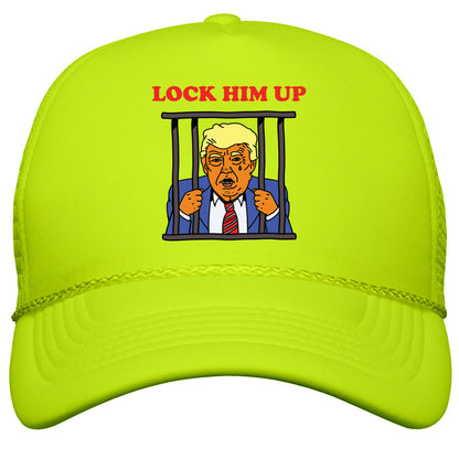 Lock Him Up Snapback Trucker Hat