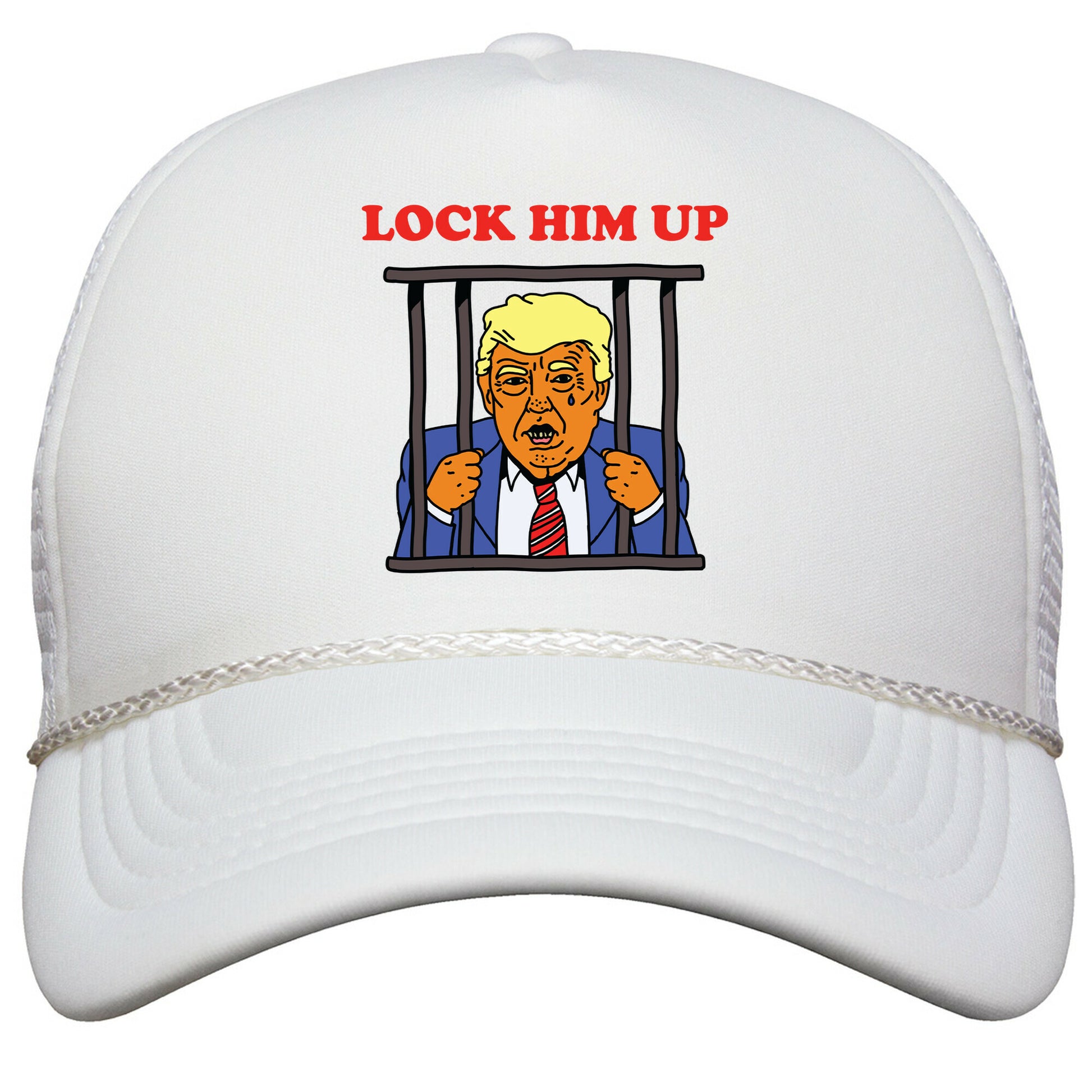 Lock Him Up Snapback Trucker Hat