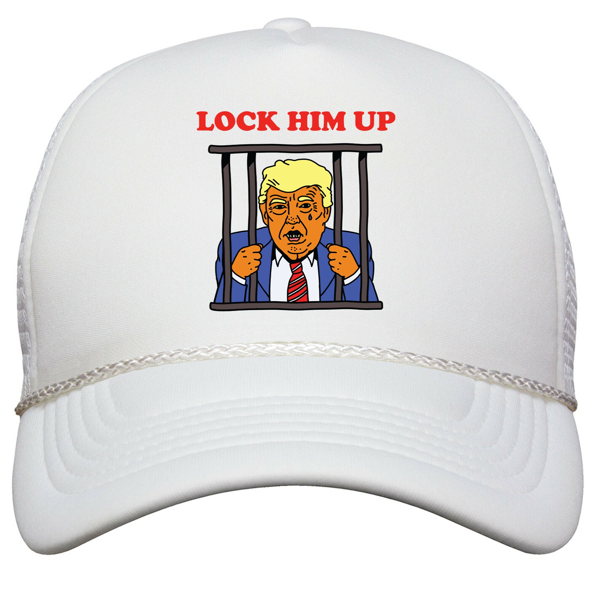Lock Him Up Snapback Trucker Hat
