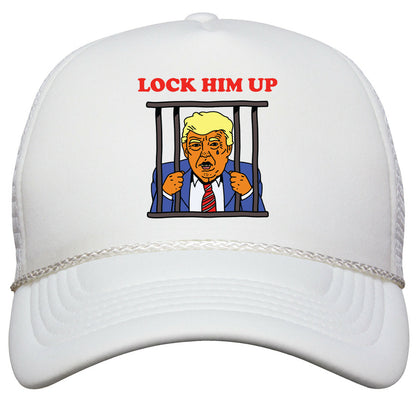 Lock Him Up Snapback Trucker Hat