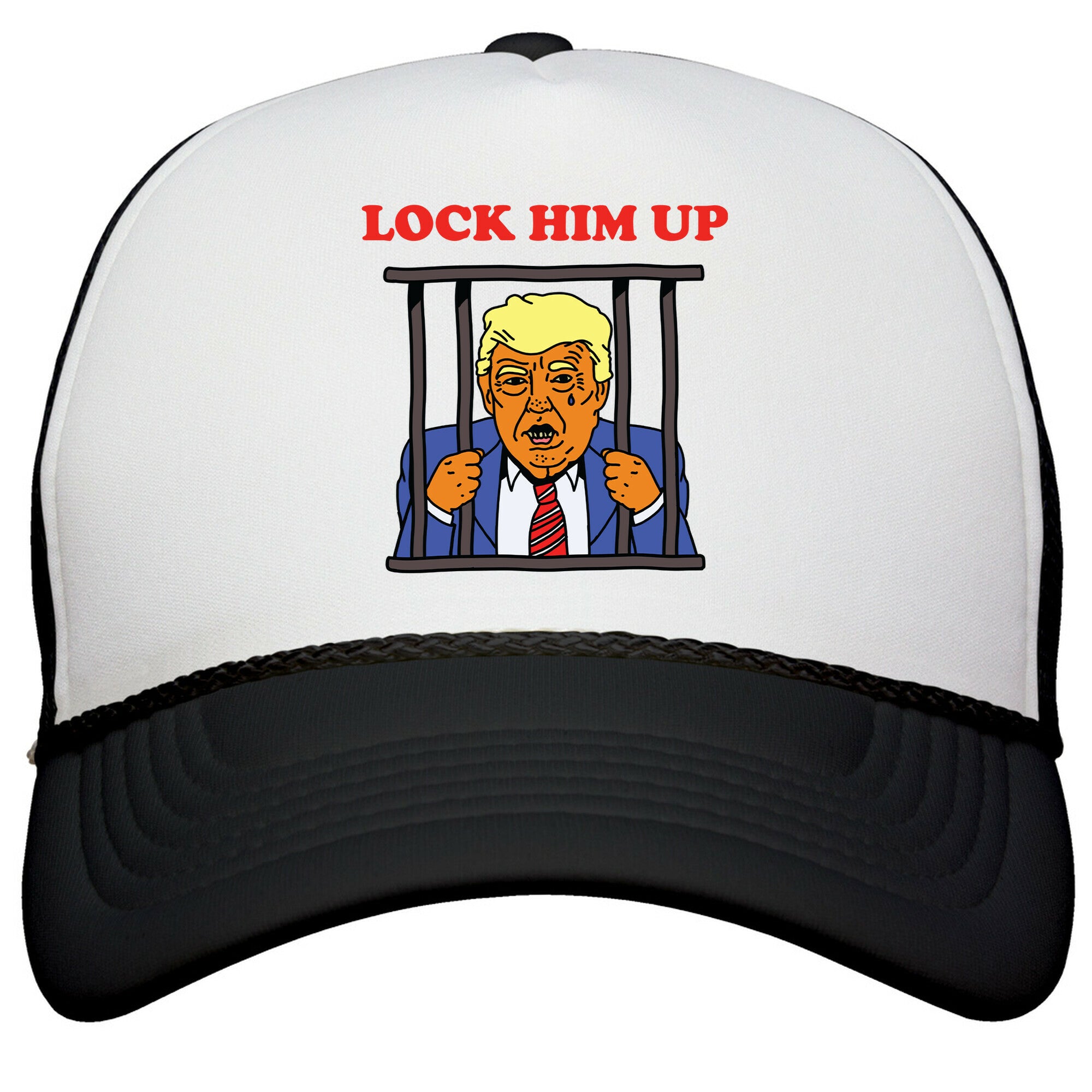 Lock Him Up Snapback Trucker Hat