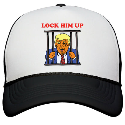 Lock Him Up Snapback Trucker Hat