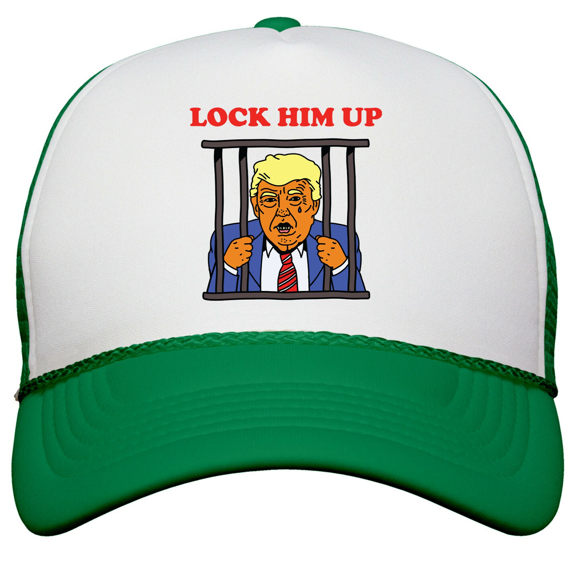 Lock Him Up Snapback Trucker Hat