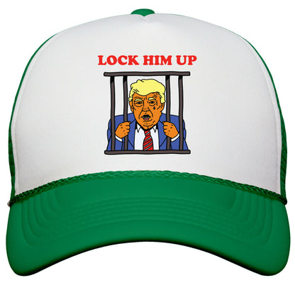 Lock Him Up Snapback Trucker Hat