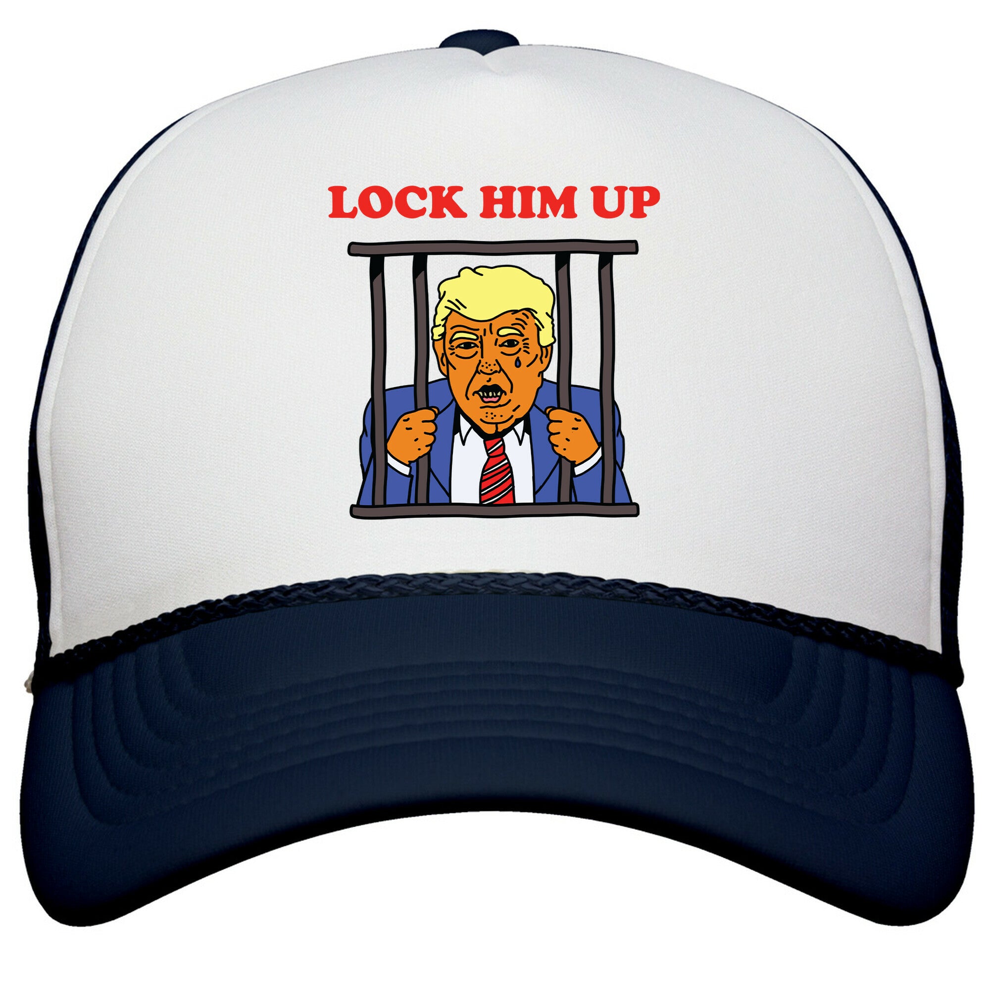 Lock Him Up Snapback Trucker Hat