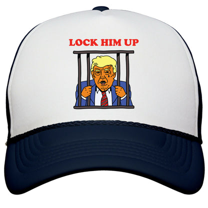 Lock Him Up Snapback Trucker Hat