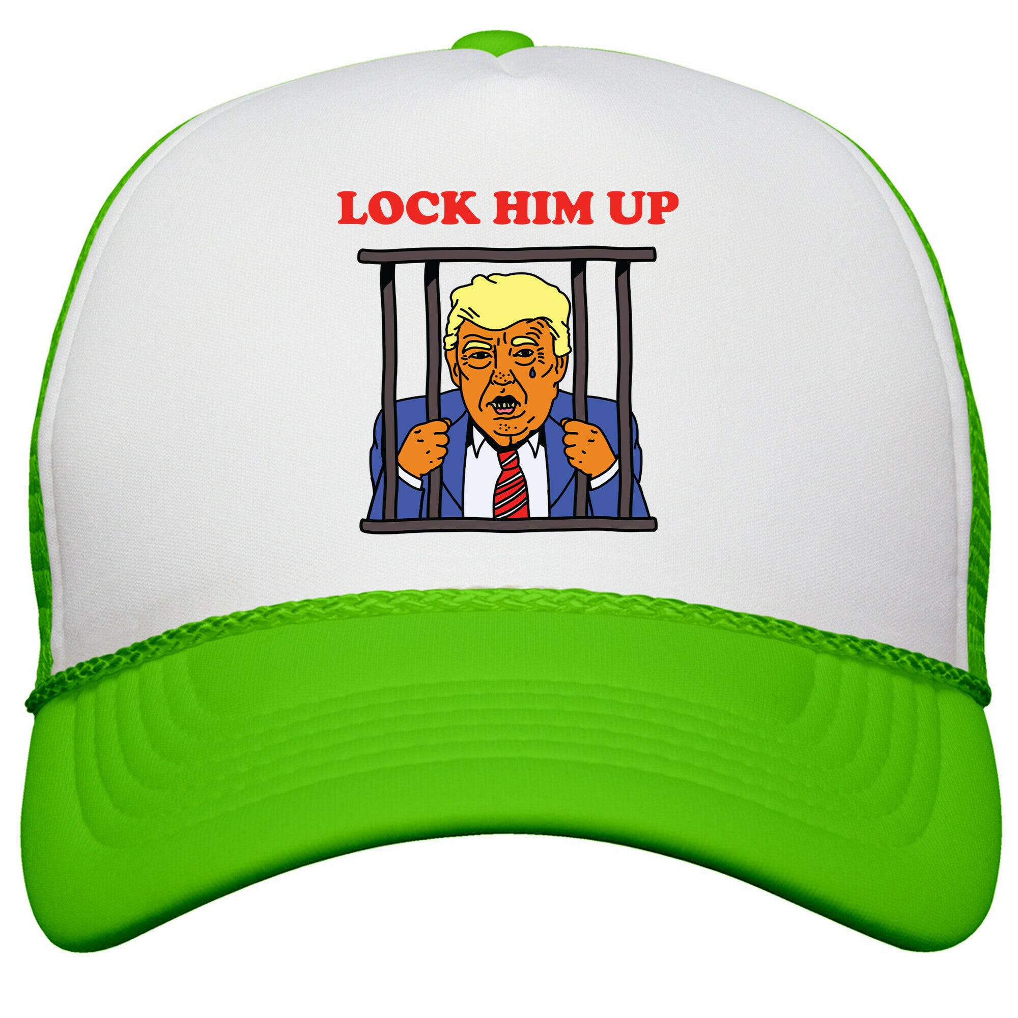 Lock Him Up Snapback Trucker Hat