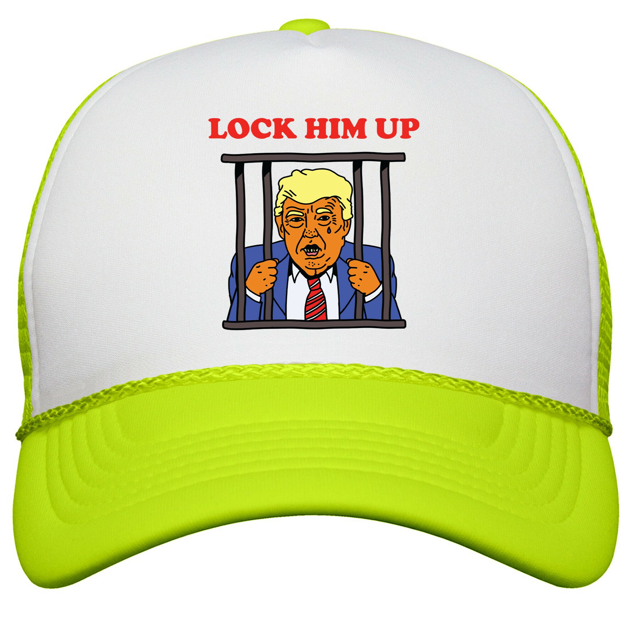 Lock Him Up Snapback Trucker Hat