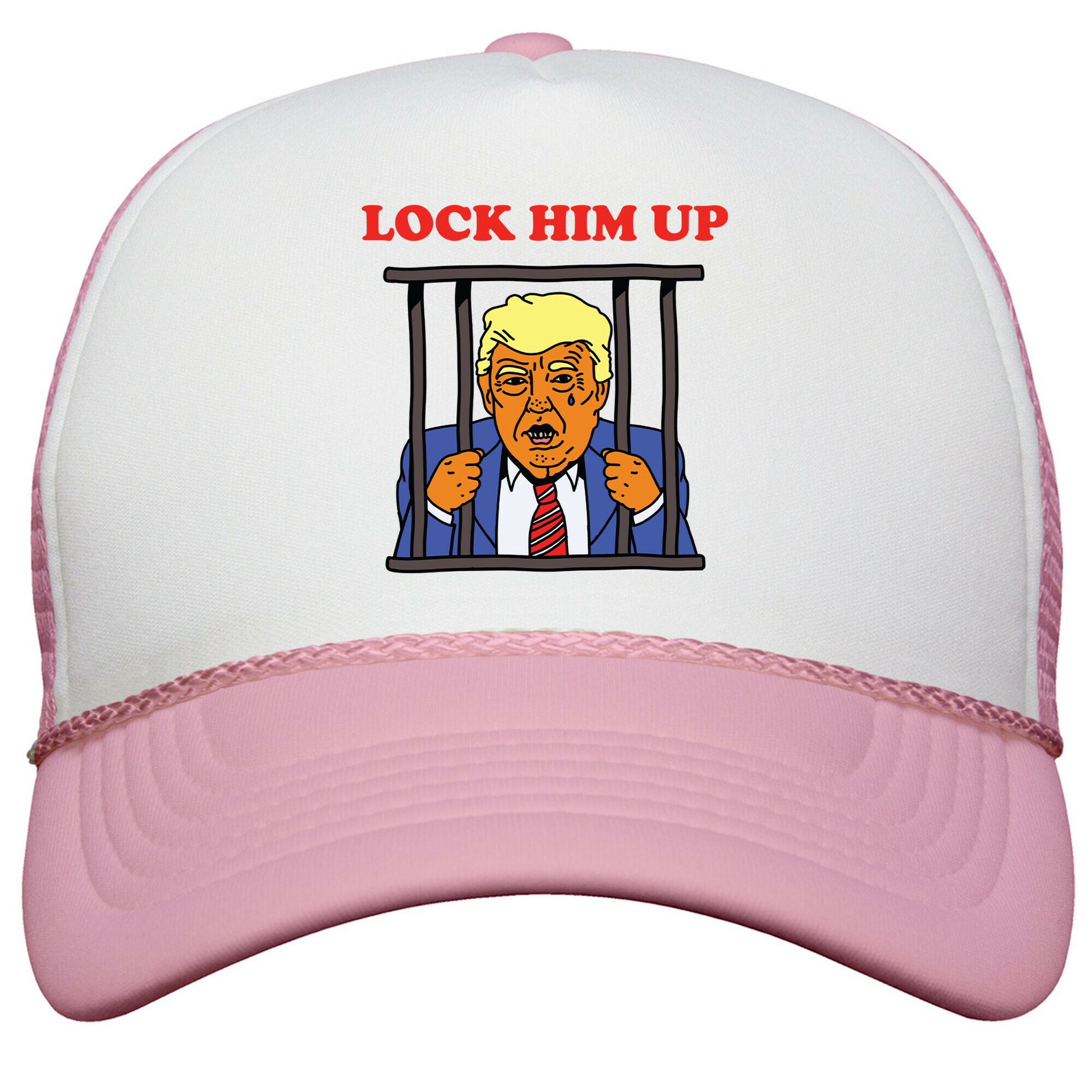 Lock Him Up Snapback Trucker Hat