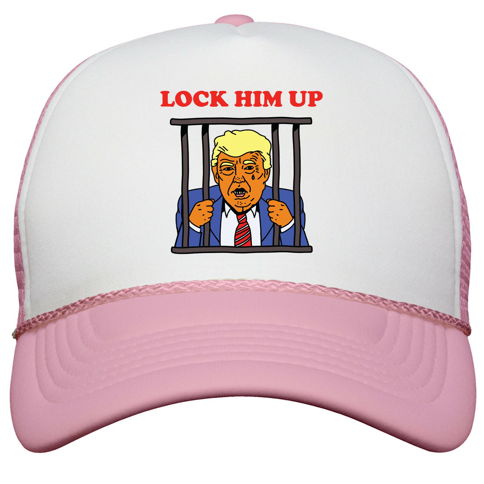 Lock Him Up Snapback Trucker Hat