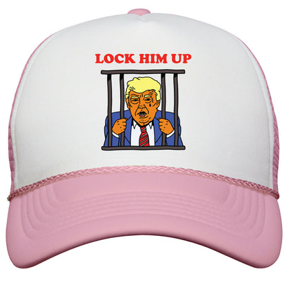 Lock Him Up Snapback Trucker Hat