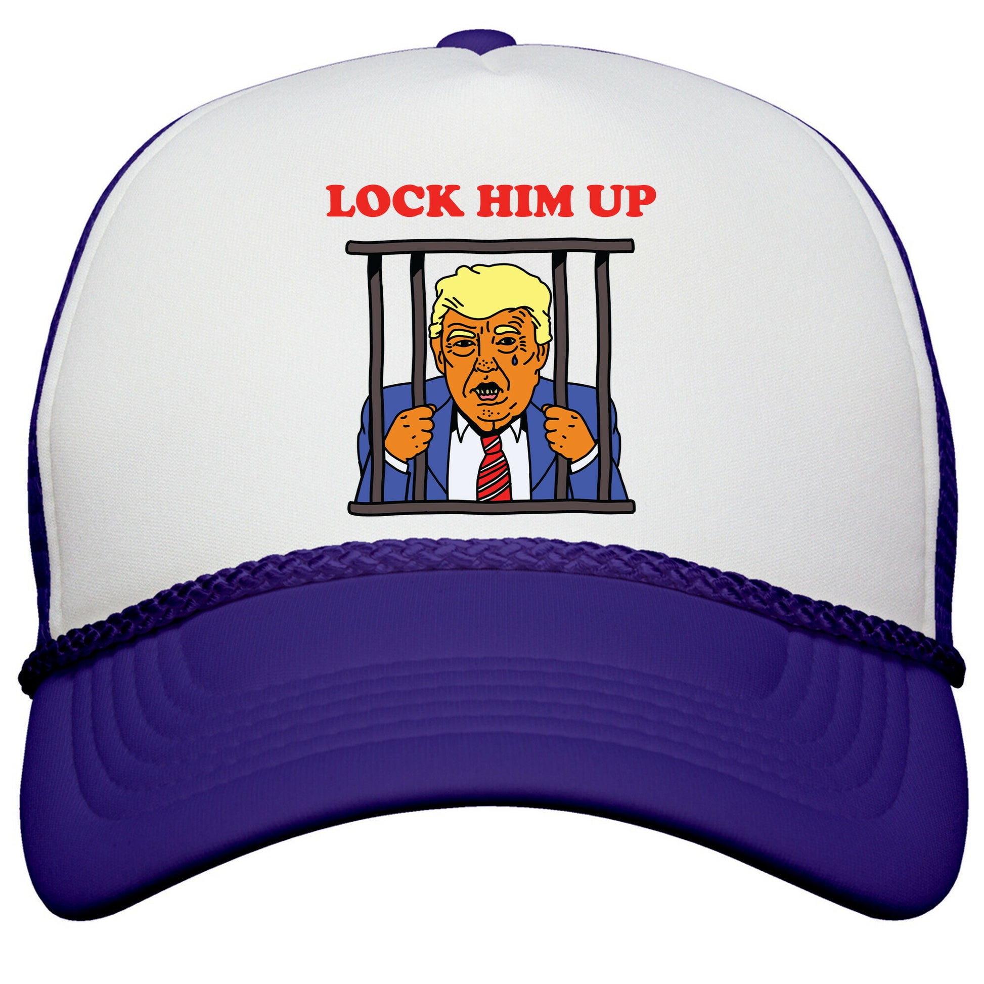 Lock Him Up Snapback Trucker Hat
