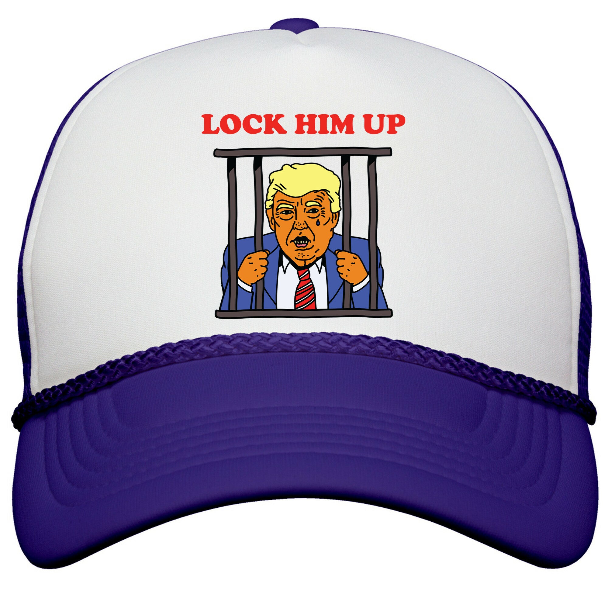Lock Him Up Snapback Trucker Hat