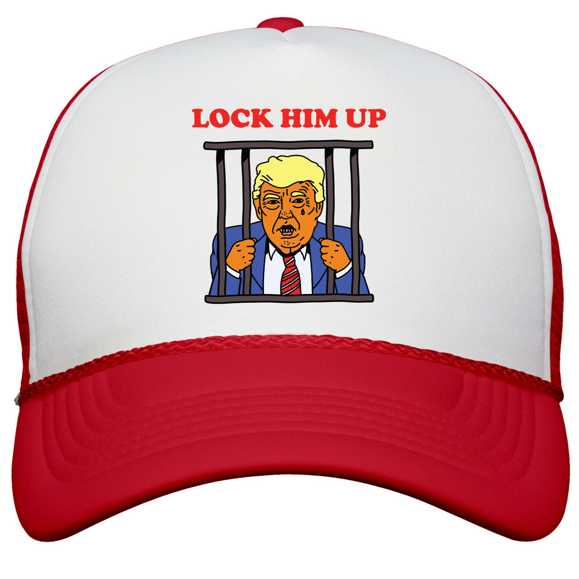 Lock Him Up Snapback Trucker Hat