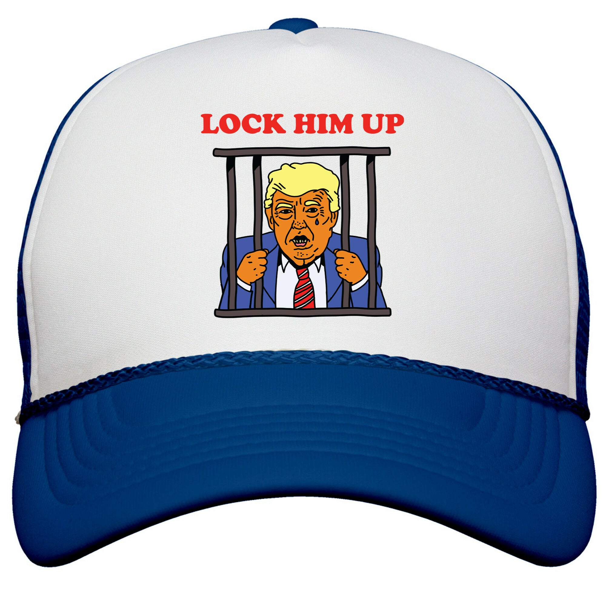 Lock Him Up Snapback Trucker Hat