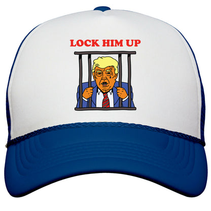 Lock Him Up Snapback Trucker Hat