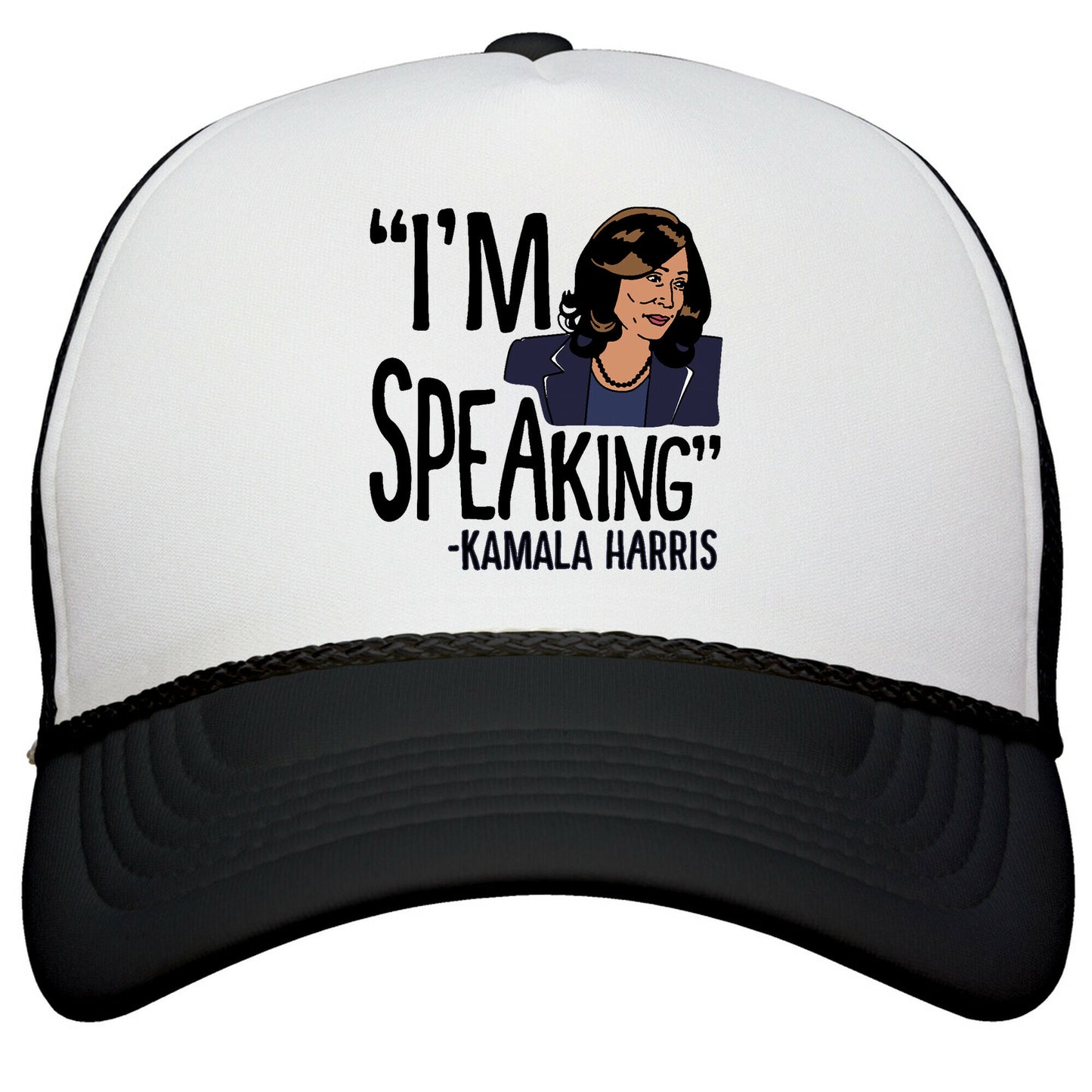 Im Speaking Kamala Harris Snapback Trucker Hat