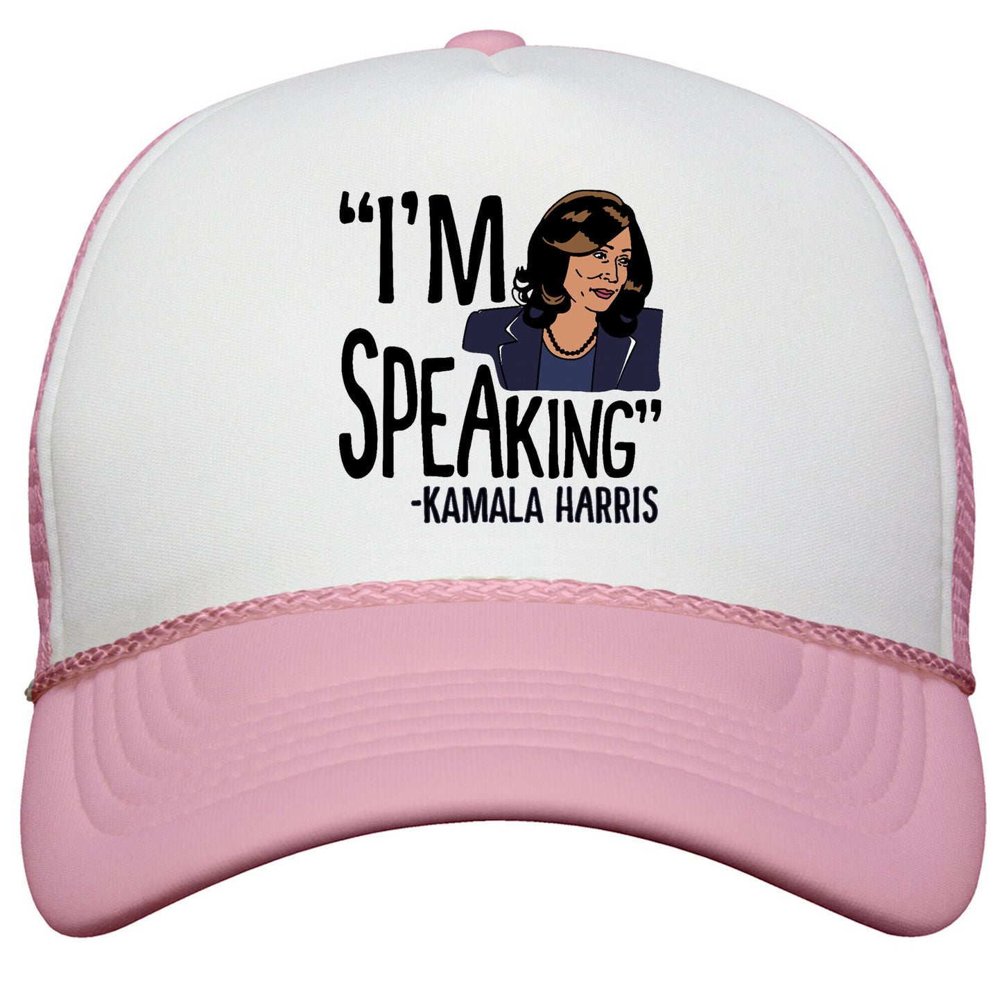 Im Speaking Kamala Harris Snapback Trucker Hat