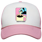 Cream Me Daddy \(Coffee\) Snapback Trucker Hat