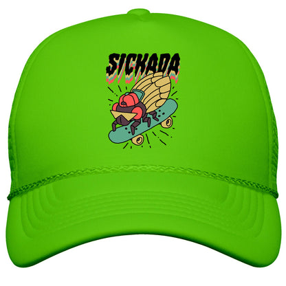 SICKada Cicada Snapback Trucker Hat