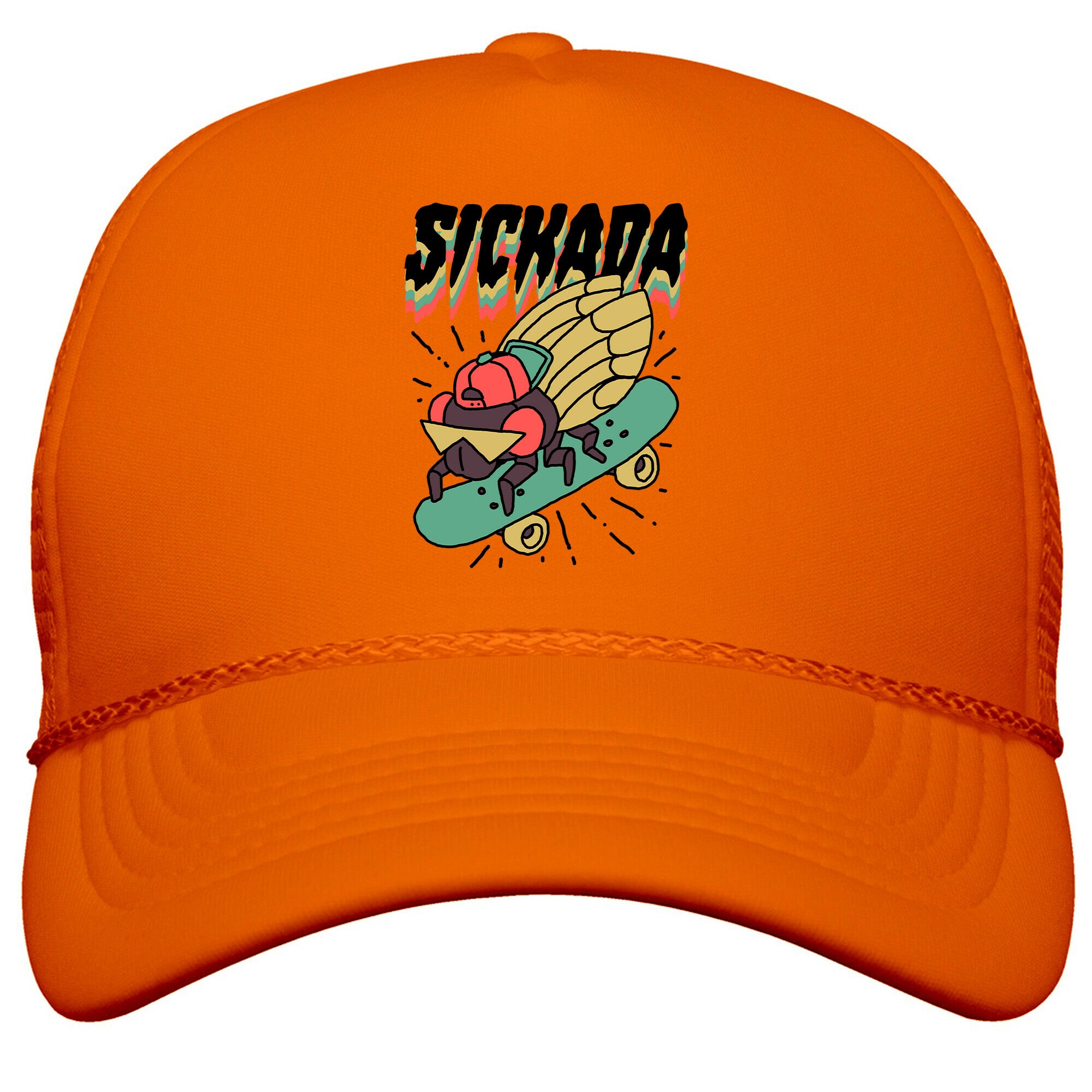 SICKada Cicada Snapback Trucker Hat
