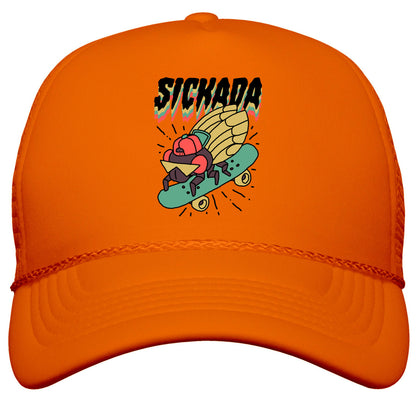 SICKada Cicada Snapback Trucker Hat