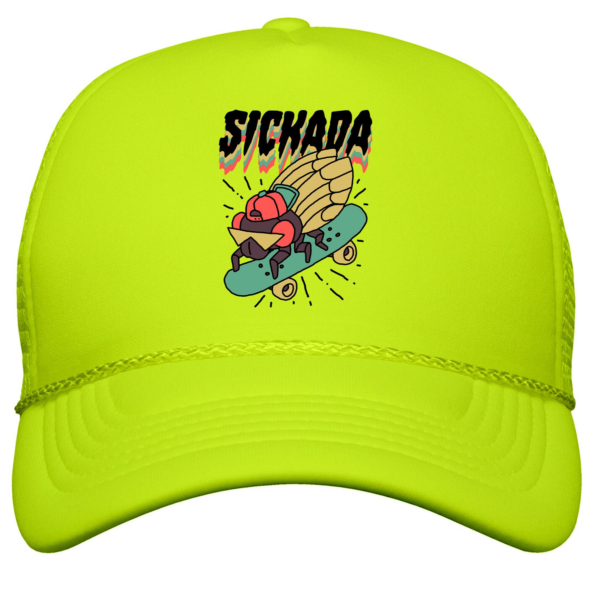 SICKada Cicada Snapback Trucker Hat