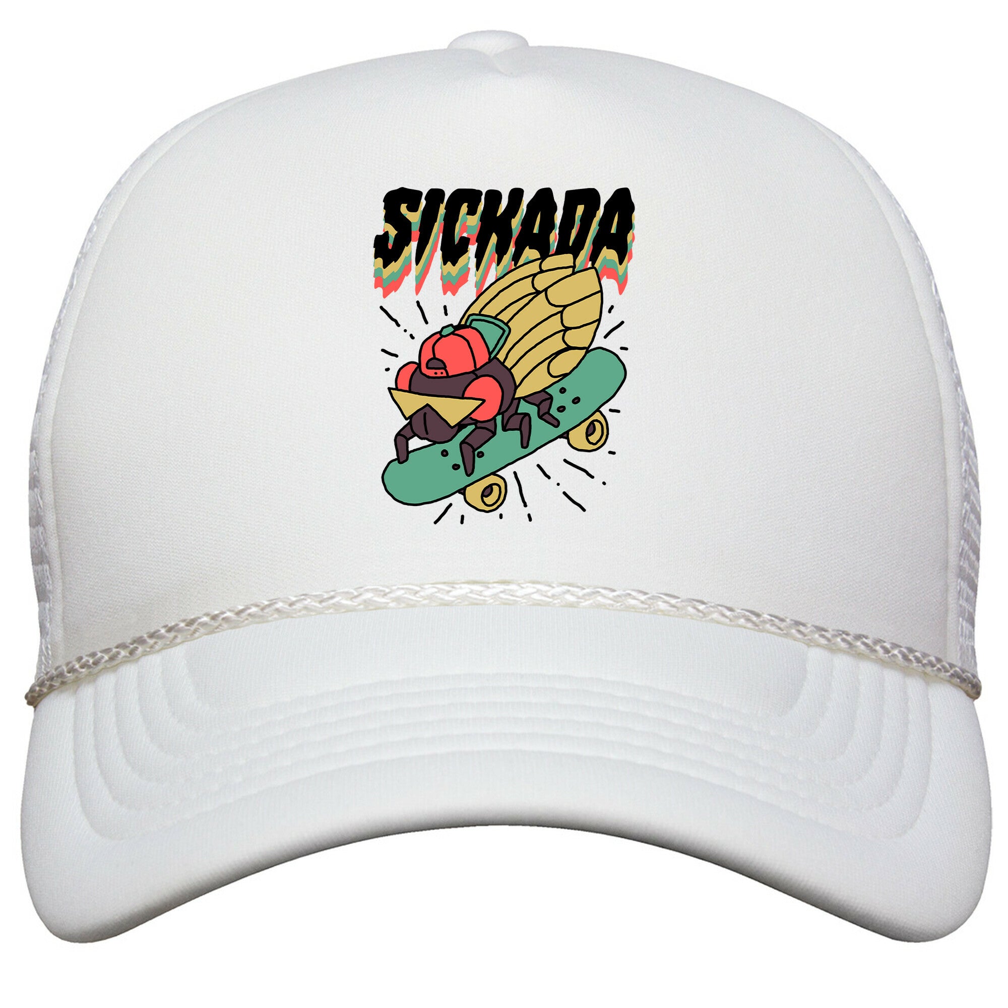 SICKada Cicada Snapback Trucker Hat