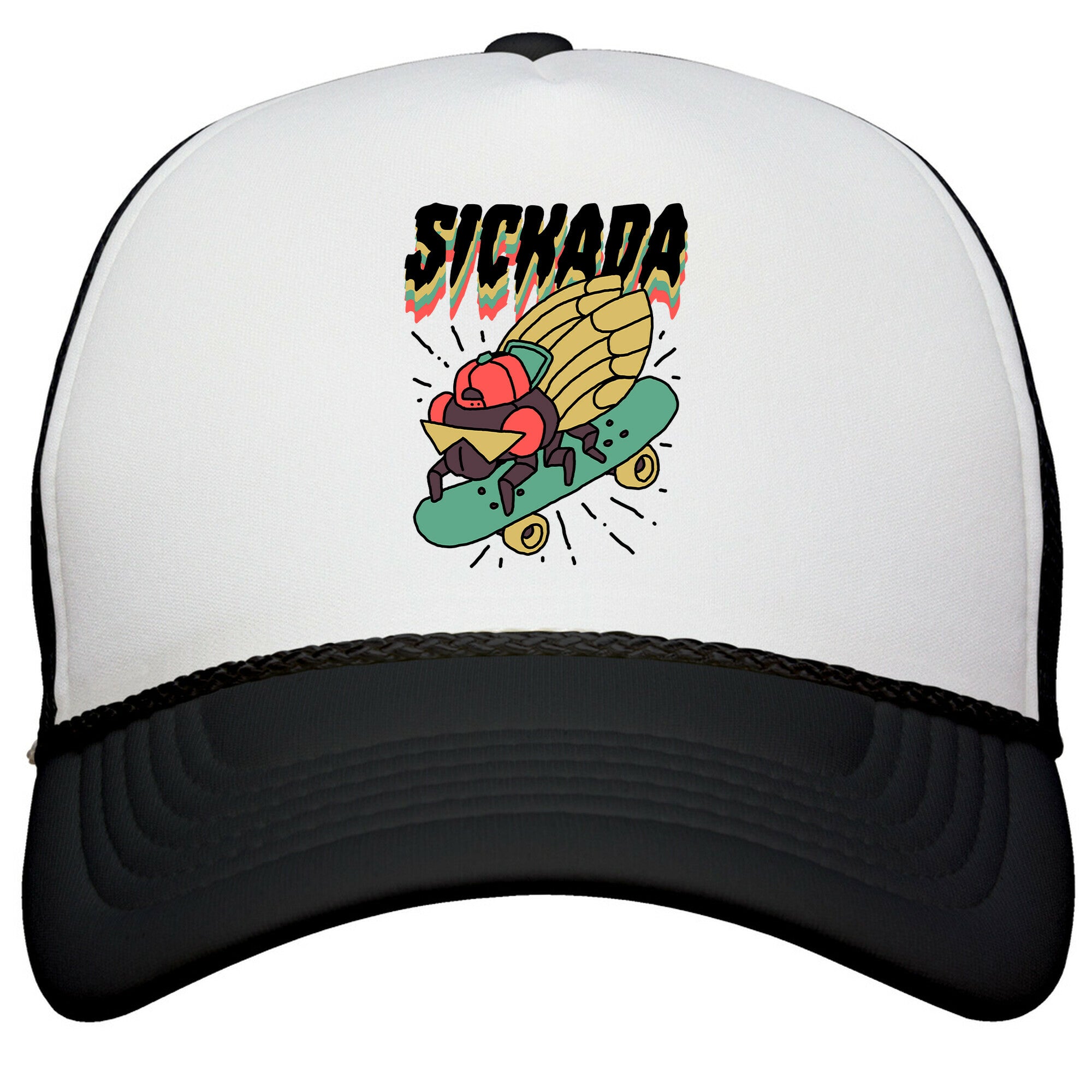 SICKada Cicada Snapback Trucker Hat