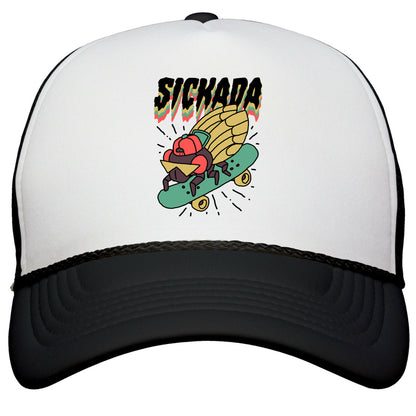 SICKada Cicada Snapback Trucker Hat