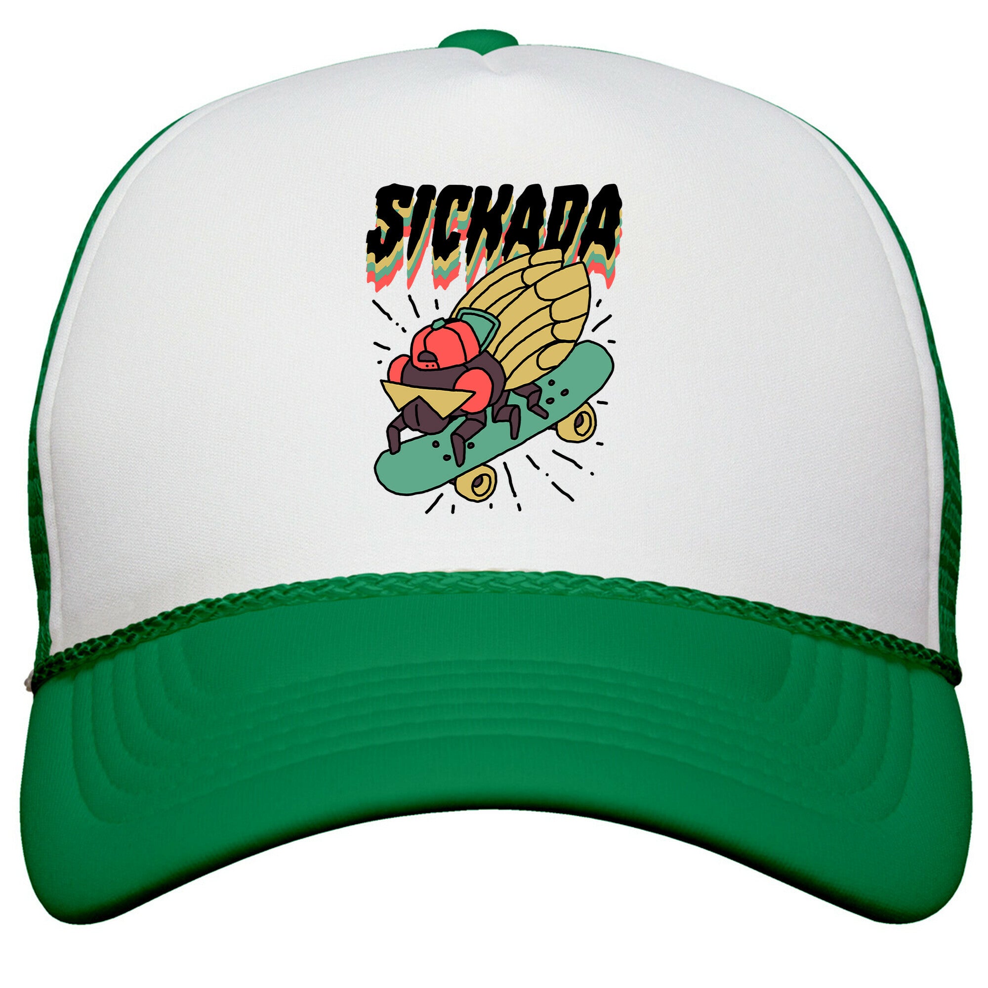SICKada Cicada Snapback Trucker Hat