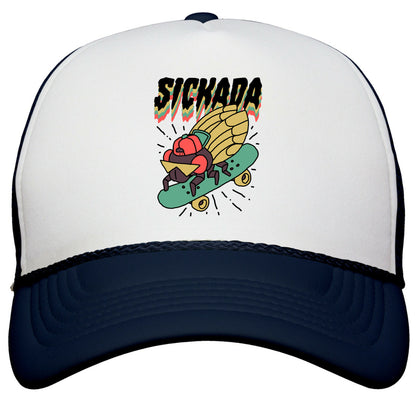 SICKada Cicada Snapback Trucker Hat