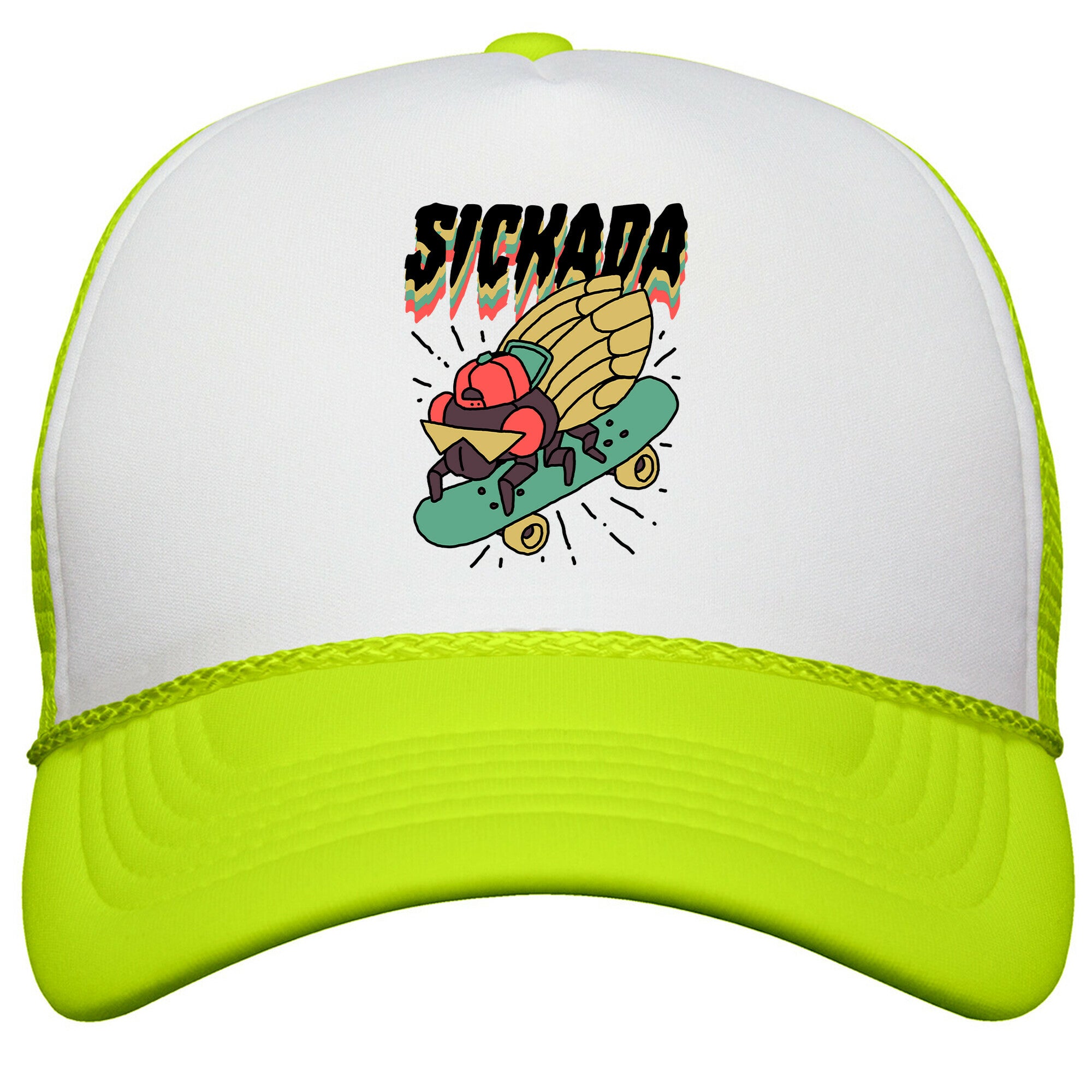 SICKada Cicada Snapback Trucker Hat