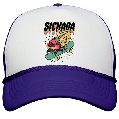 SICKada Cicada Snapback Trucker Hat