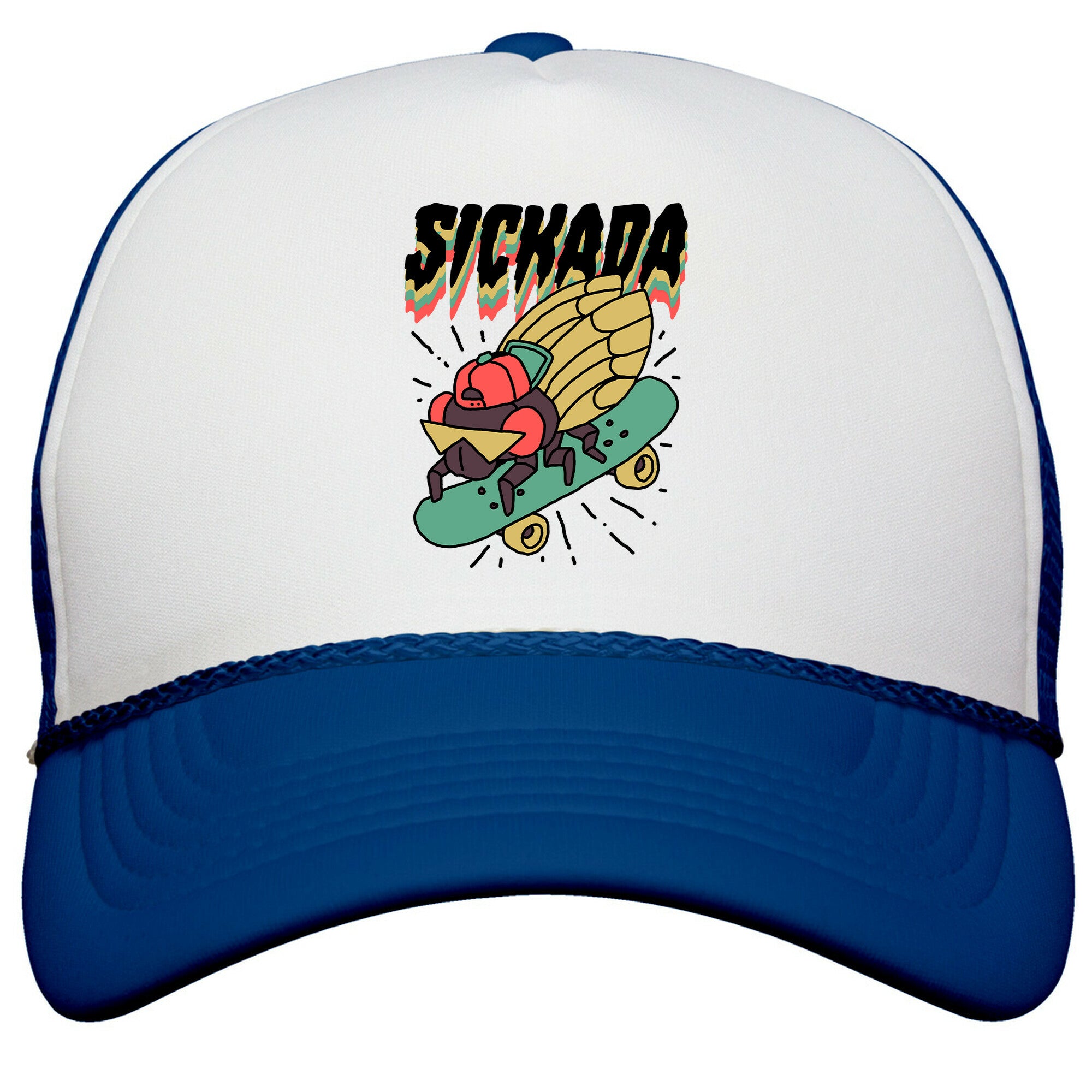 SICKada Cicada Snapback Trucker Hat