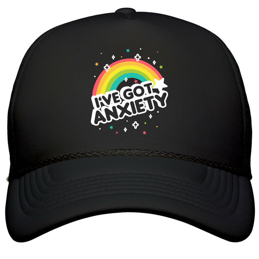 Ive Got Anxiety Rainbow Snapback Trucker Hat