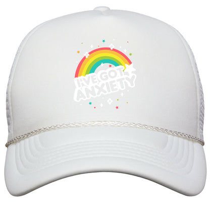 Ive Got Anxiety Rainbow Snapback Trucker Hat