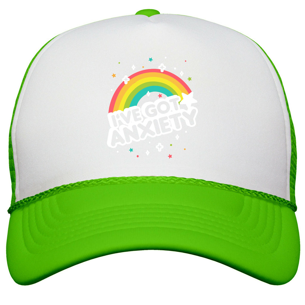 Ive Got Anxiety Rainbow Snapback Trucker Hat
