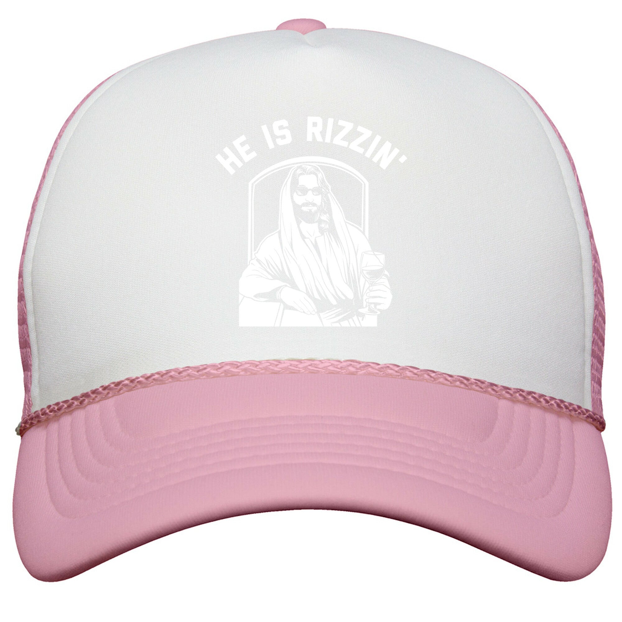 He Is Rizzin  Snapback Trucker Hat
