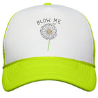 Blow Me Dandelion Snapback Trucker Hat