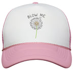 Blow Me Dandelion Snapback Trucker Hat