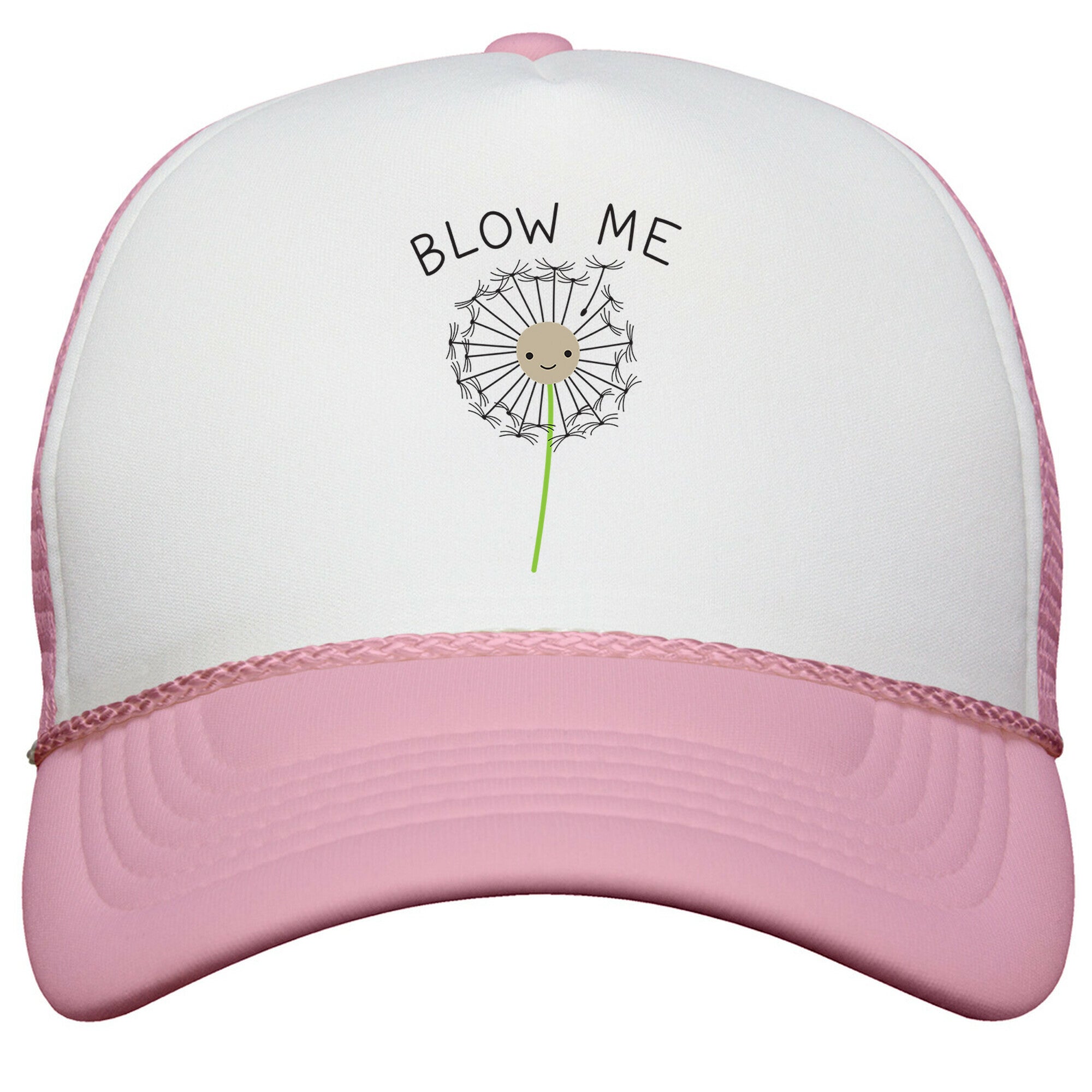 Blow Me Dandelion Snapback Trucker Hat