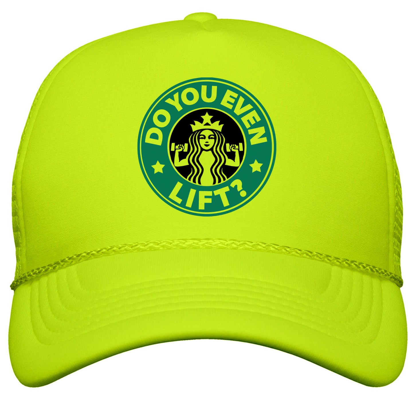 Do You Even Lift Coffee Parody Snapback Trucker Hat