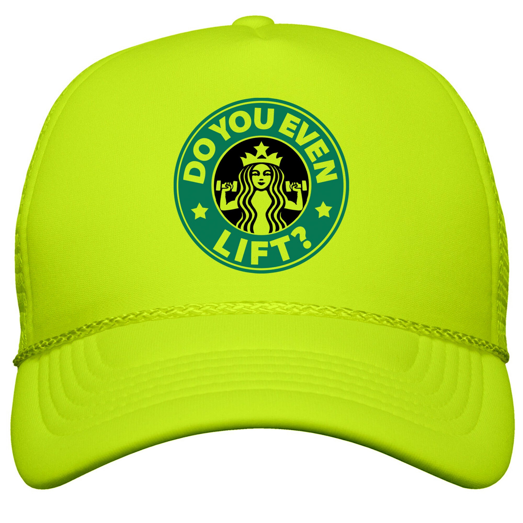 Do You Even Lift Coffee Parody Snapback Trucker Hat