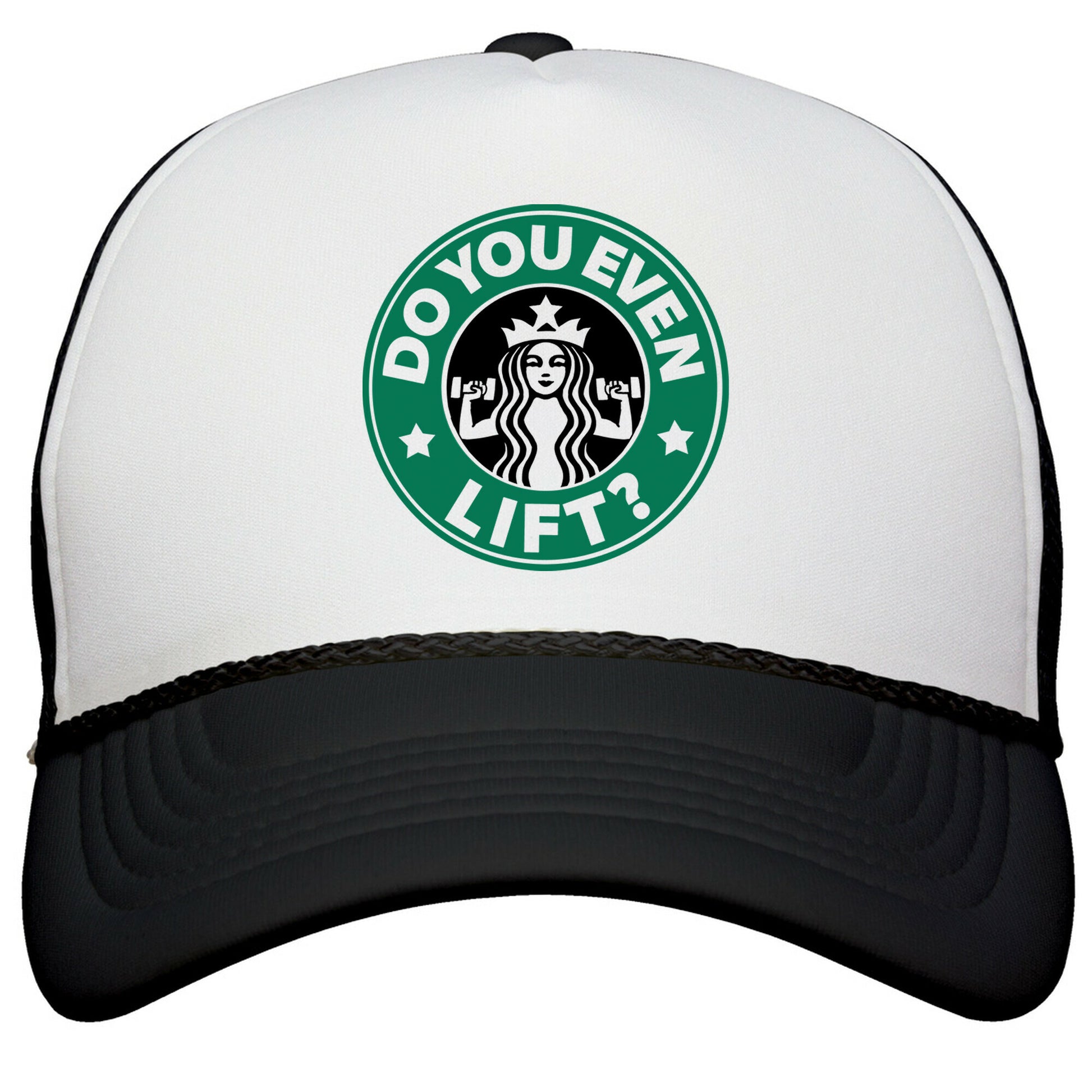 Do You Even Lift Coffee Parody Snapback Trucker Hat