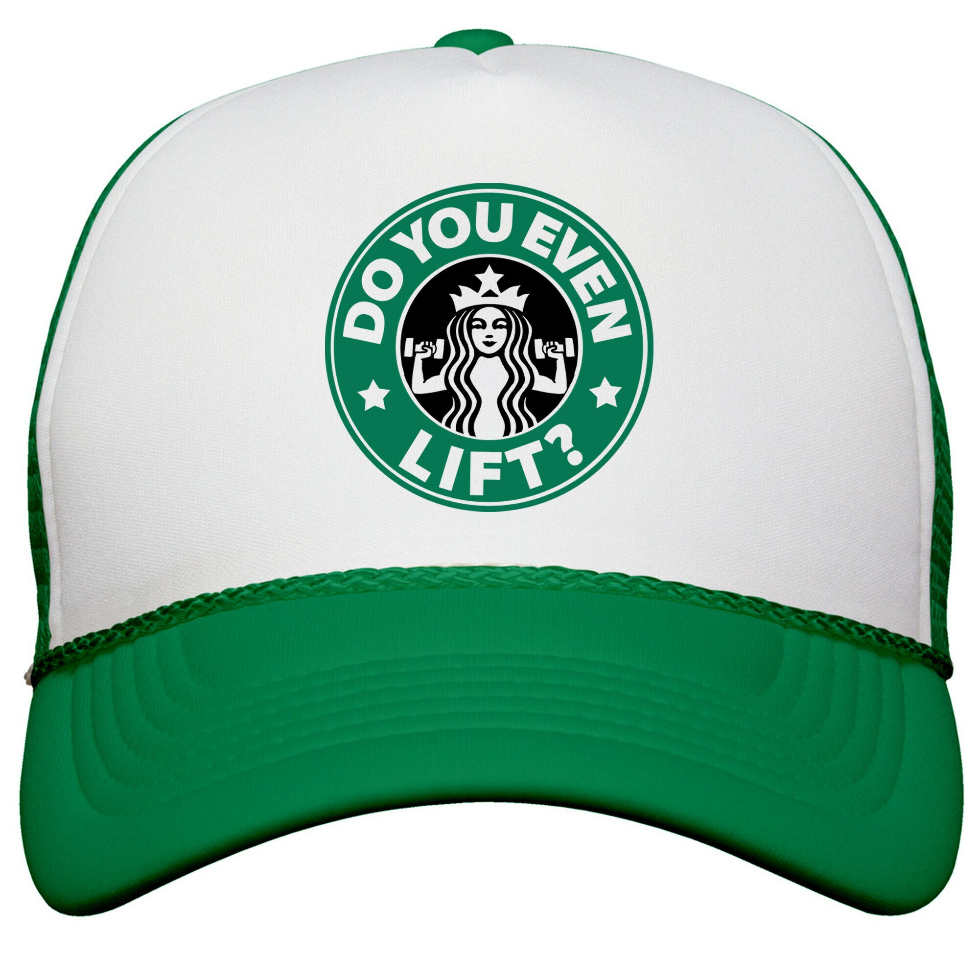 Do You Even Lift Coffee Parody Snapback Trucker Hat