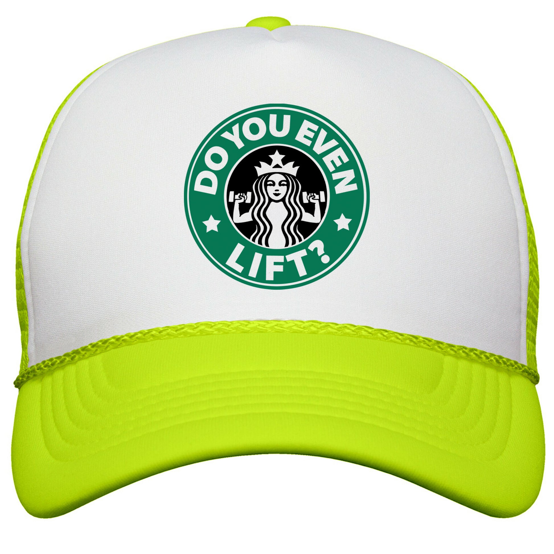 Do You Even Lift Coffee Parody Snapback Trucker Hat