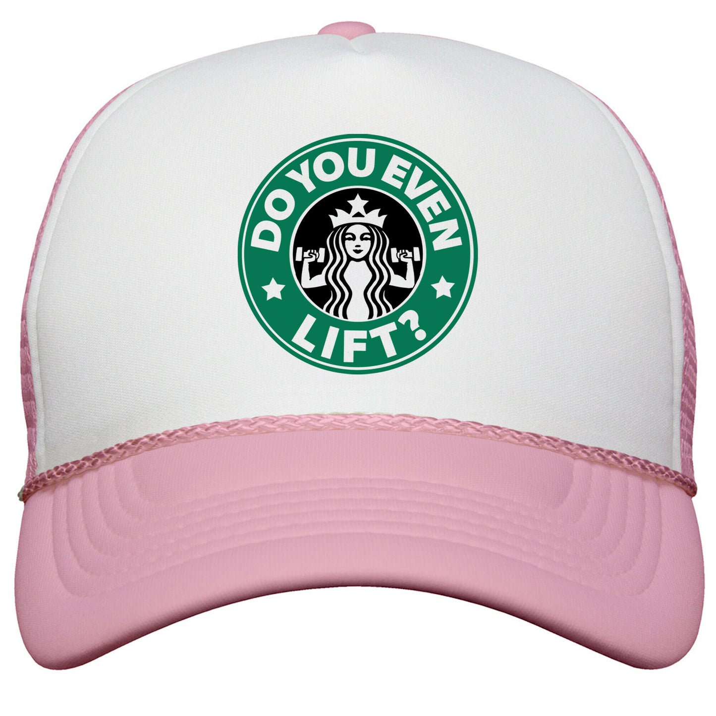 Do You Even Lift Coffee Parody Snapback Trucker Hat