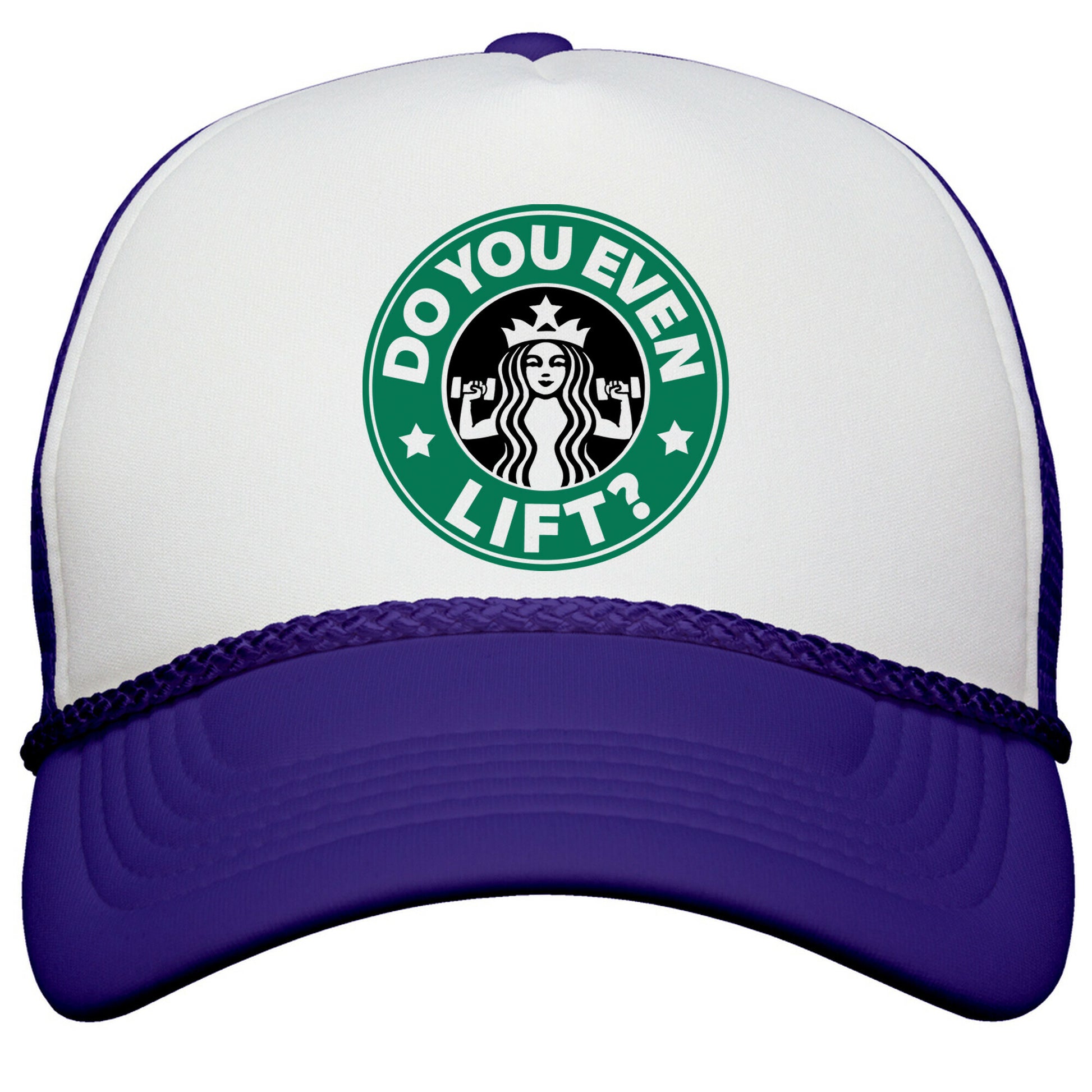 Do You Even Lift Coffee Parody Snapback Trucker Hat